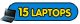 Capacity of 15 Laptops